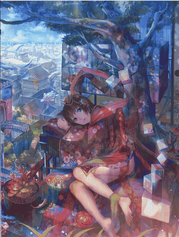 藤ちょこ 極彩少女世界[193P]