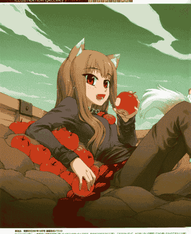 小梅けいと狼と香辛料 画集 ～狼と麦と林檎の風景～[16P]