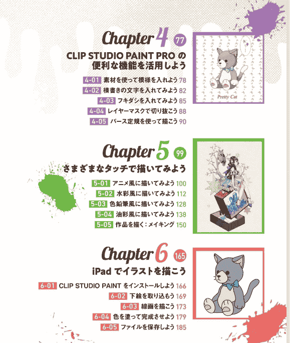 日文从CLIP STUDIO PAINT PRO开始 附带源文件[193P]