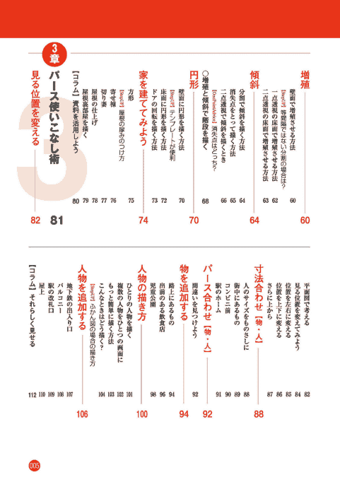 日文 透视学校 迅速提高你的绘画技巧[132P]