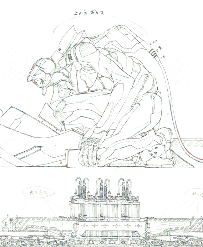 线稿集 EVA新世纪福音战士新剧场版：序 动画原画集[334P]