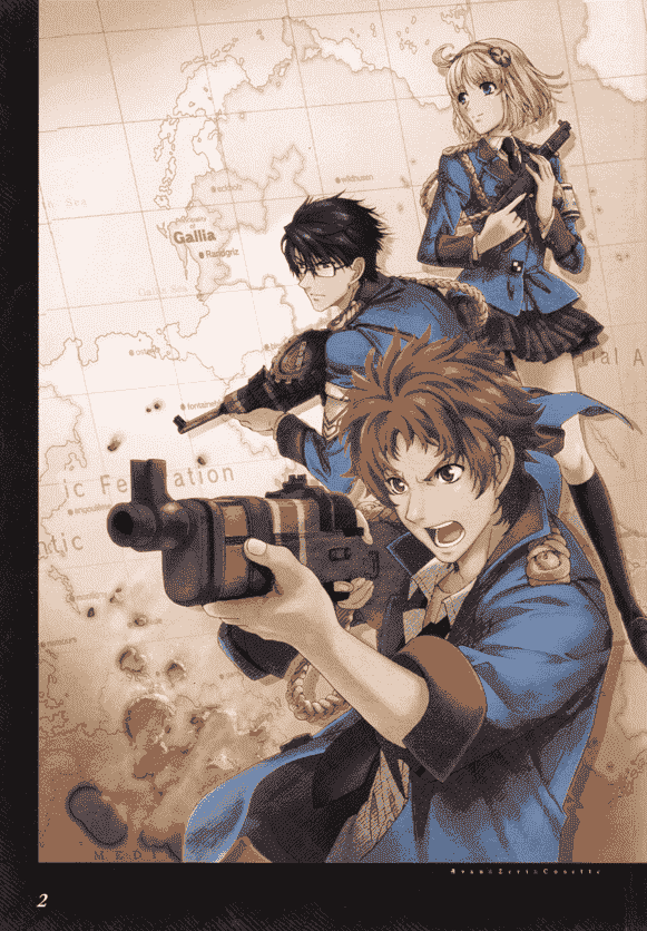 raita Valkyria Chronicles 2 world artworks[304P]