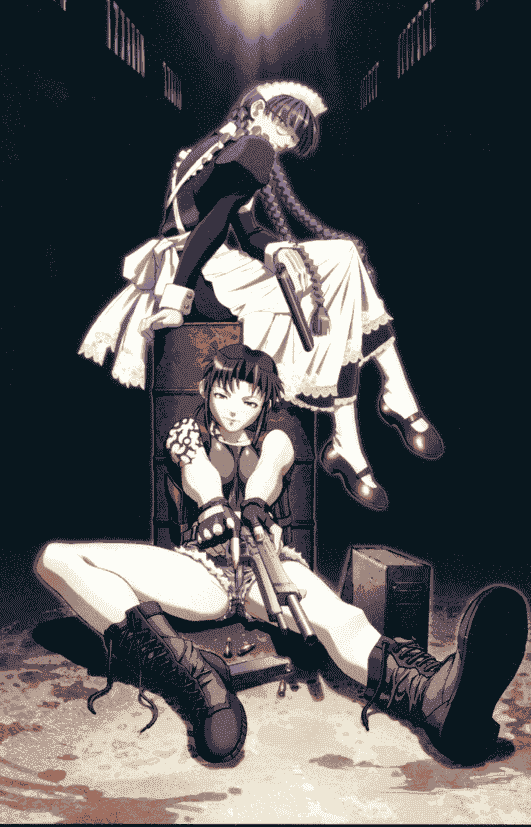 広江礼威 Black lagoon Barrage Artbook[21P]