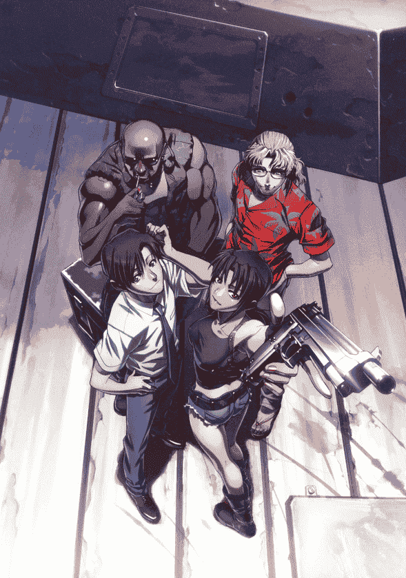 広江礼威 Black lagoon Barrage Artbook[21P]