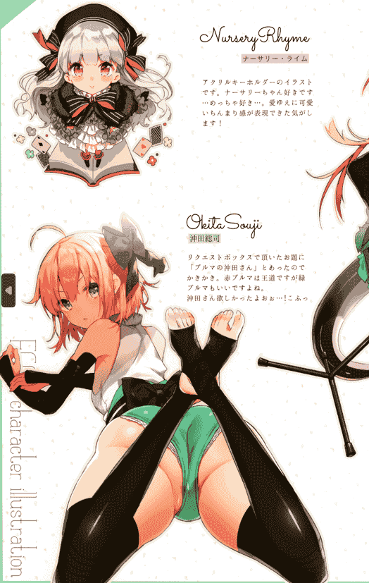Lunatic＊Maiden (ぽるのいぶき) FGOイラスト集 Marshmallow Candy[12P]