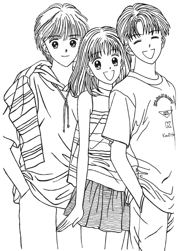 线稿集 橘子酱男孩 填色画集两册合集[74P]