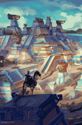 The Art of Maya and the Three[203P]