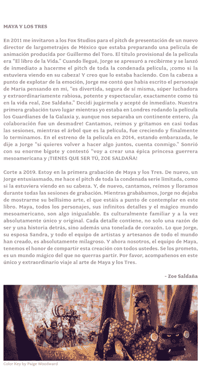 The Art of Maya and the Three[203P]