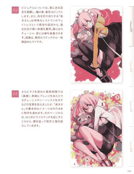 日文 Let's Make ★ Character CG 插画技巧 vol.6[225P]