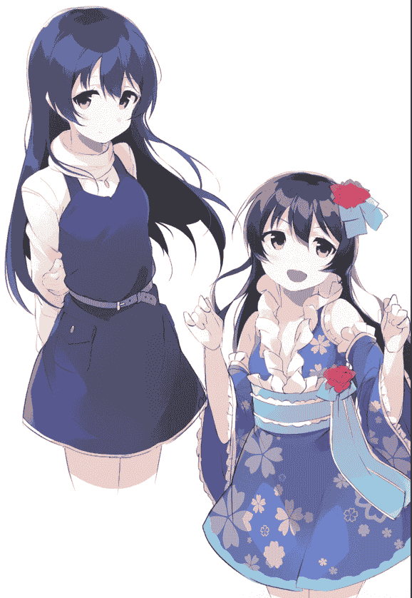 Blue-Lily (十時)]Ocean Color Girl[12P]