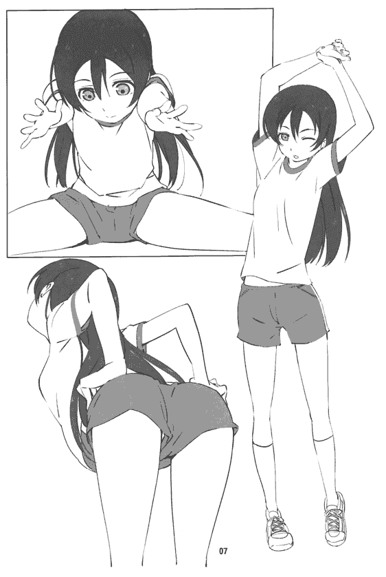 めんくい (谷拓也)]海未ちゃんがなにかしてる本 + 4U[56P]