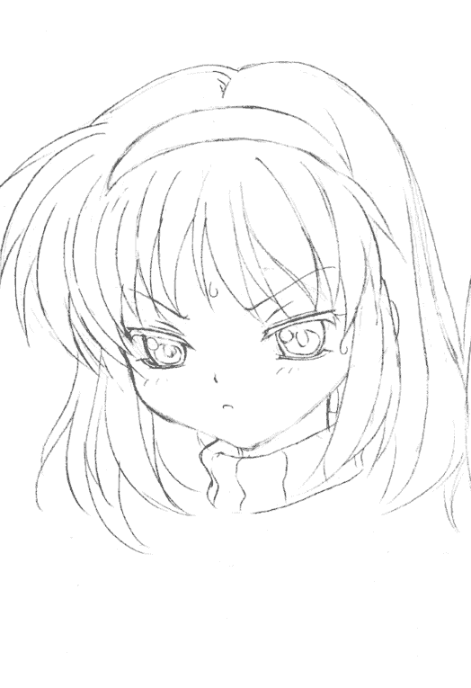 线稿集 KANON ラフ画集[66P]
