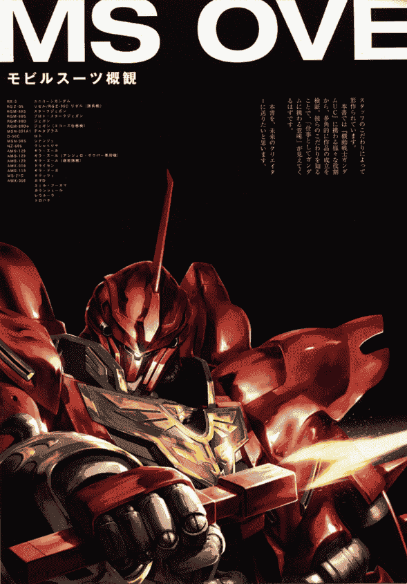 Mobile Suit Gundam Unicorn - Mechanics &amp; World ep1-7[462P]