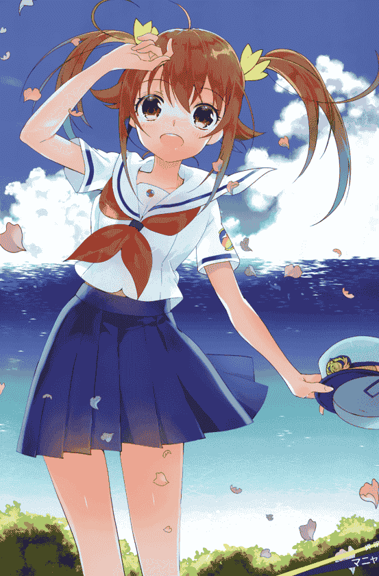 剧场版 高中舰队 插画选集[57P]