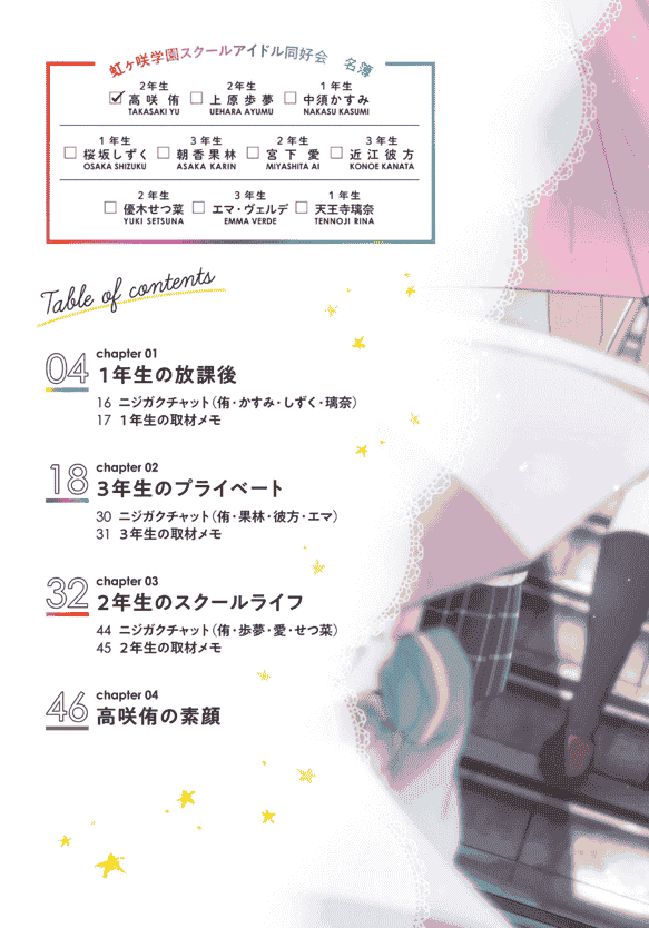 ラブライブ！虹ヶ咲学園スクールアイドル同好会 素顔のフォトエッセイシリーズ04 Rainbow Days～侑～[75P]