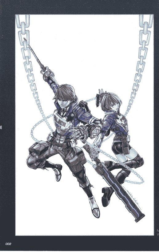 桂正和 Astral Chain Collectors Edition Artbook[156P]