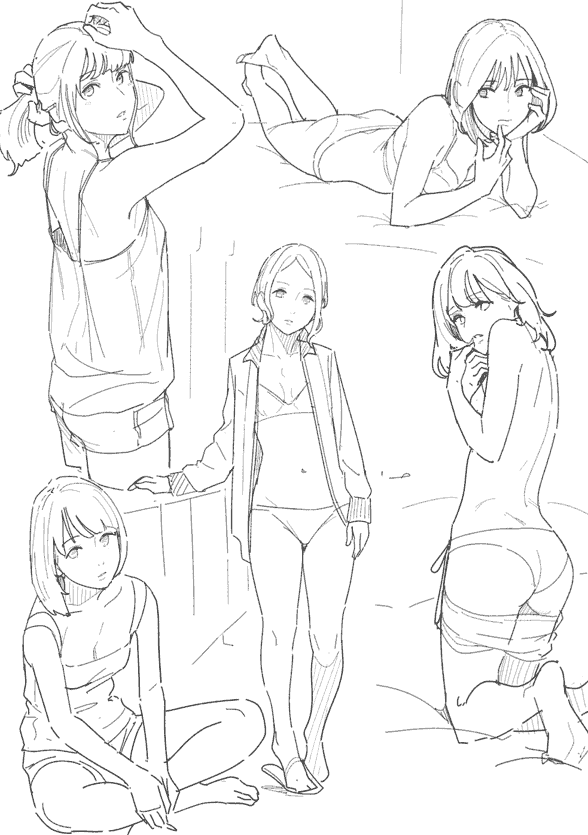 のらくら(Norakura) Pixiv图片包[1124P]