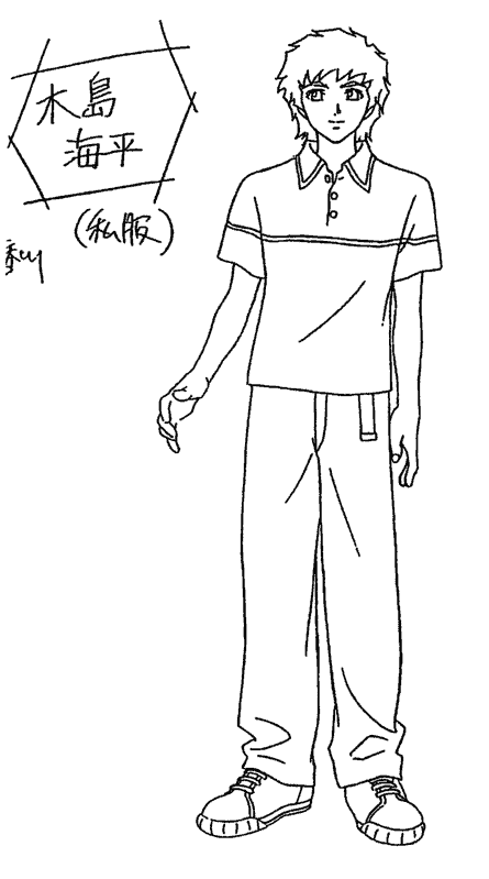 线稿集 圣路美娜女学院 动画线稿原画集[103P]