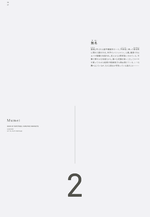 美樹本晴彦 甲铁城的卡巴内瑞 角色原案集[30P]