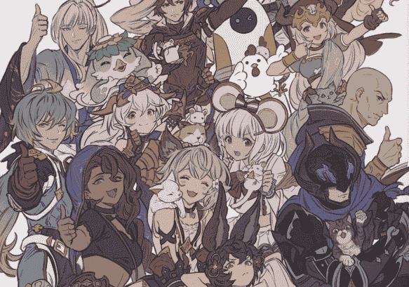 Granblue Fantasy Graphic Archive VI Extra works 碧蓝幻想画集[284P]