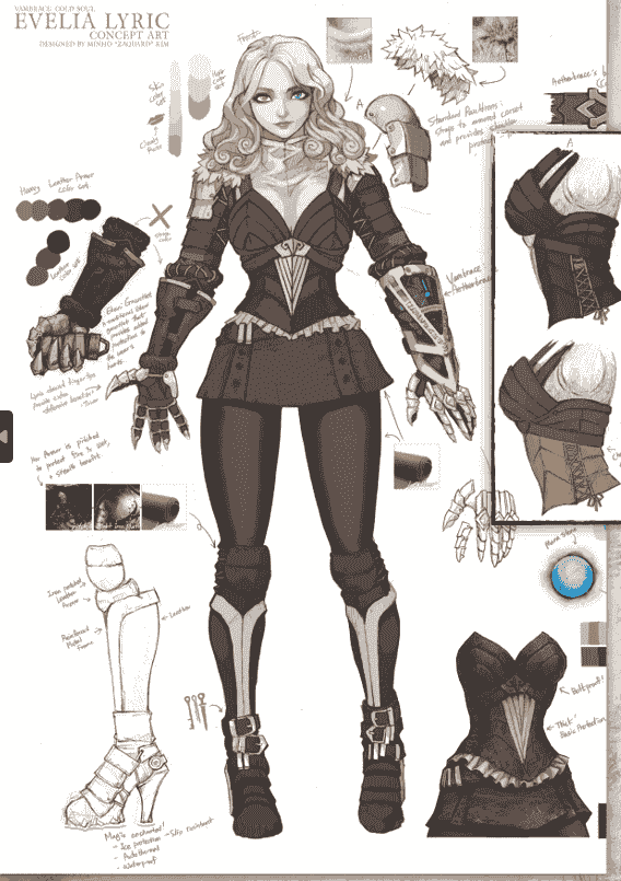 Vambrace Cold Soul Artbook[40P]