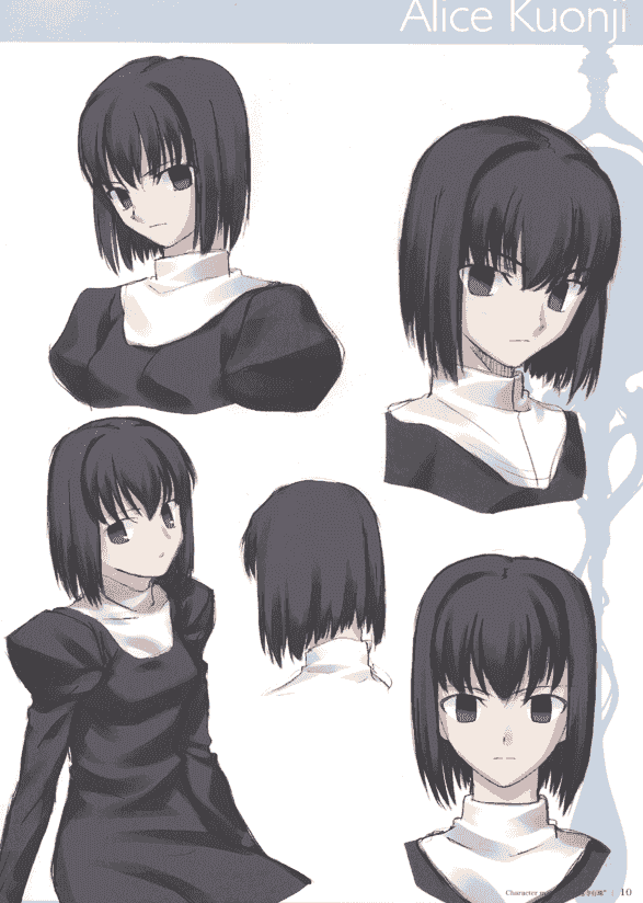 TYPE-MOON Character material 中日双版本[80P]