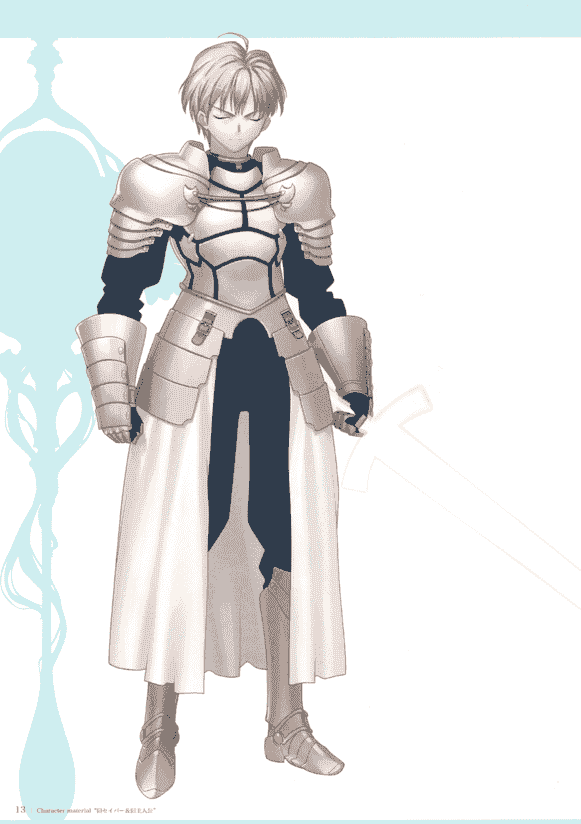 TYPE-MOON Character material 中日双版本[80P]