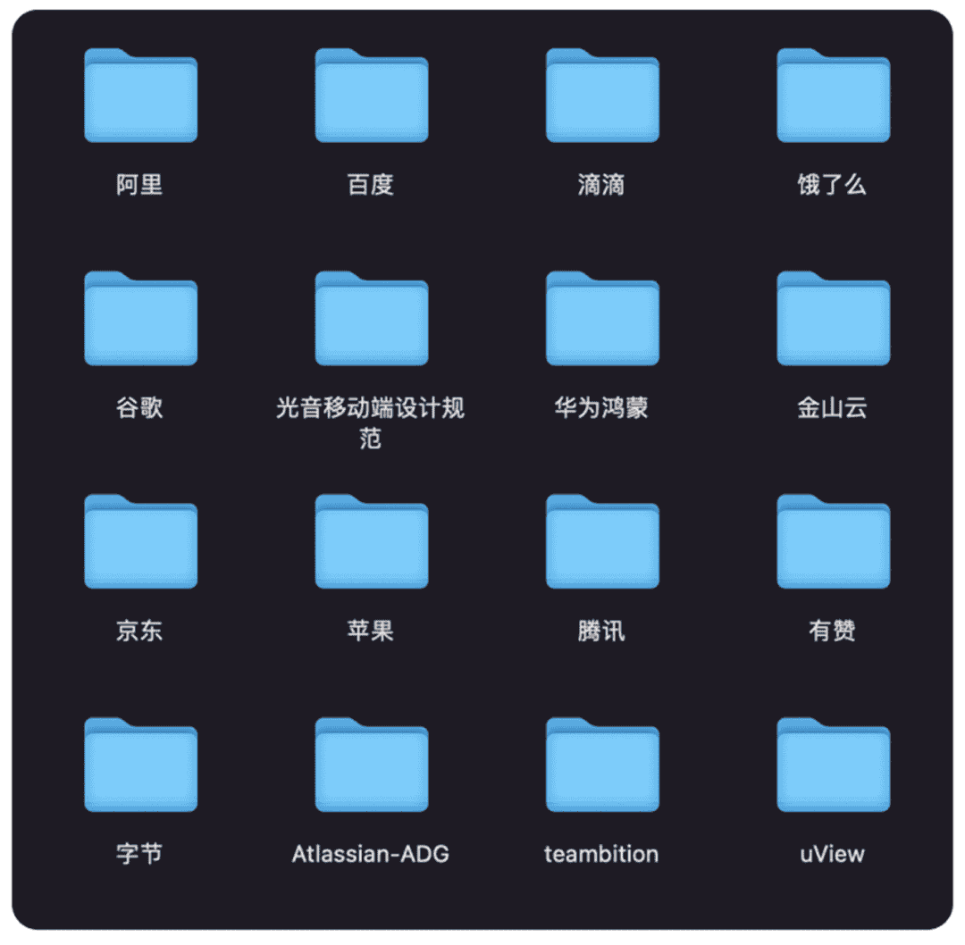 16个一线互联网设计规范