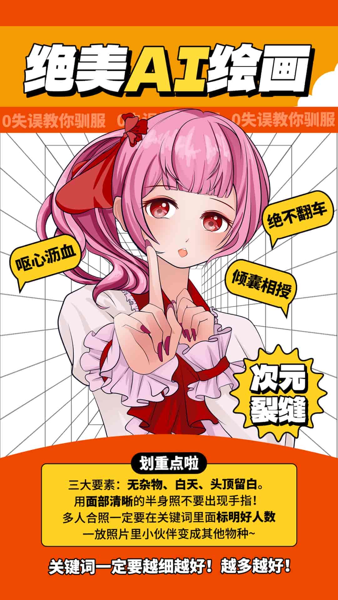 人工智能绘画海报(含PSD文件)