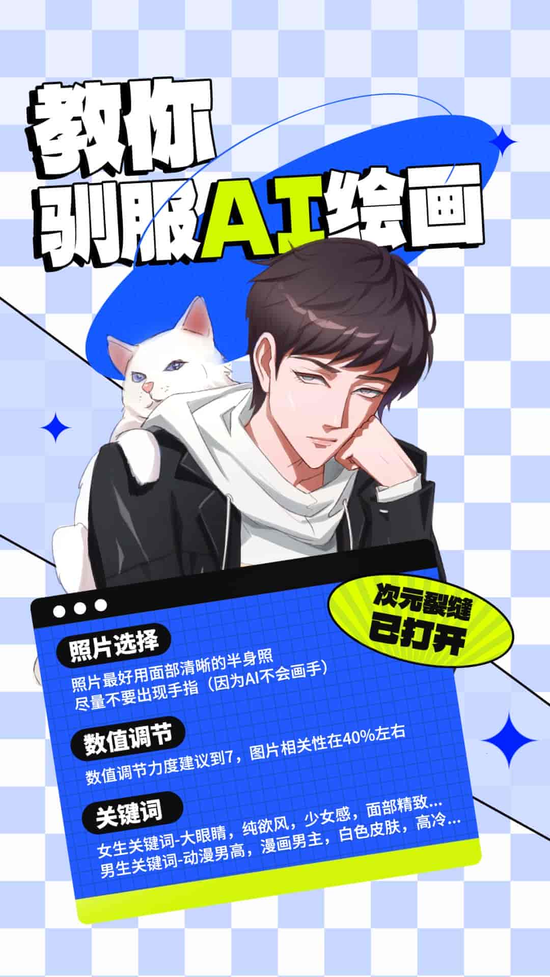 人工智能绘画海报(含PSD文件)