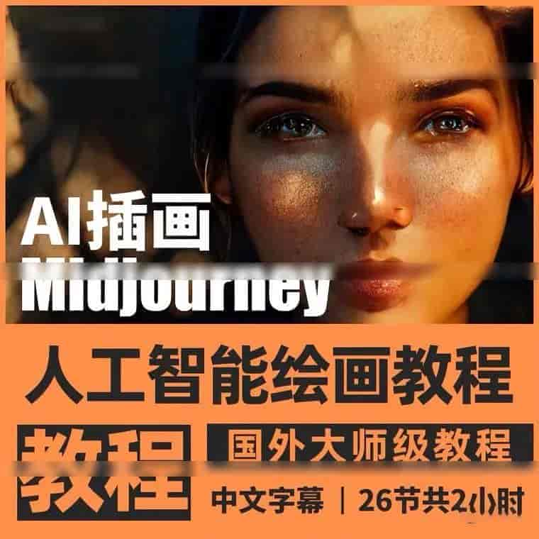 Midjourney视觉艺术创作技术的视频教程