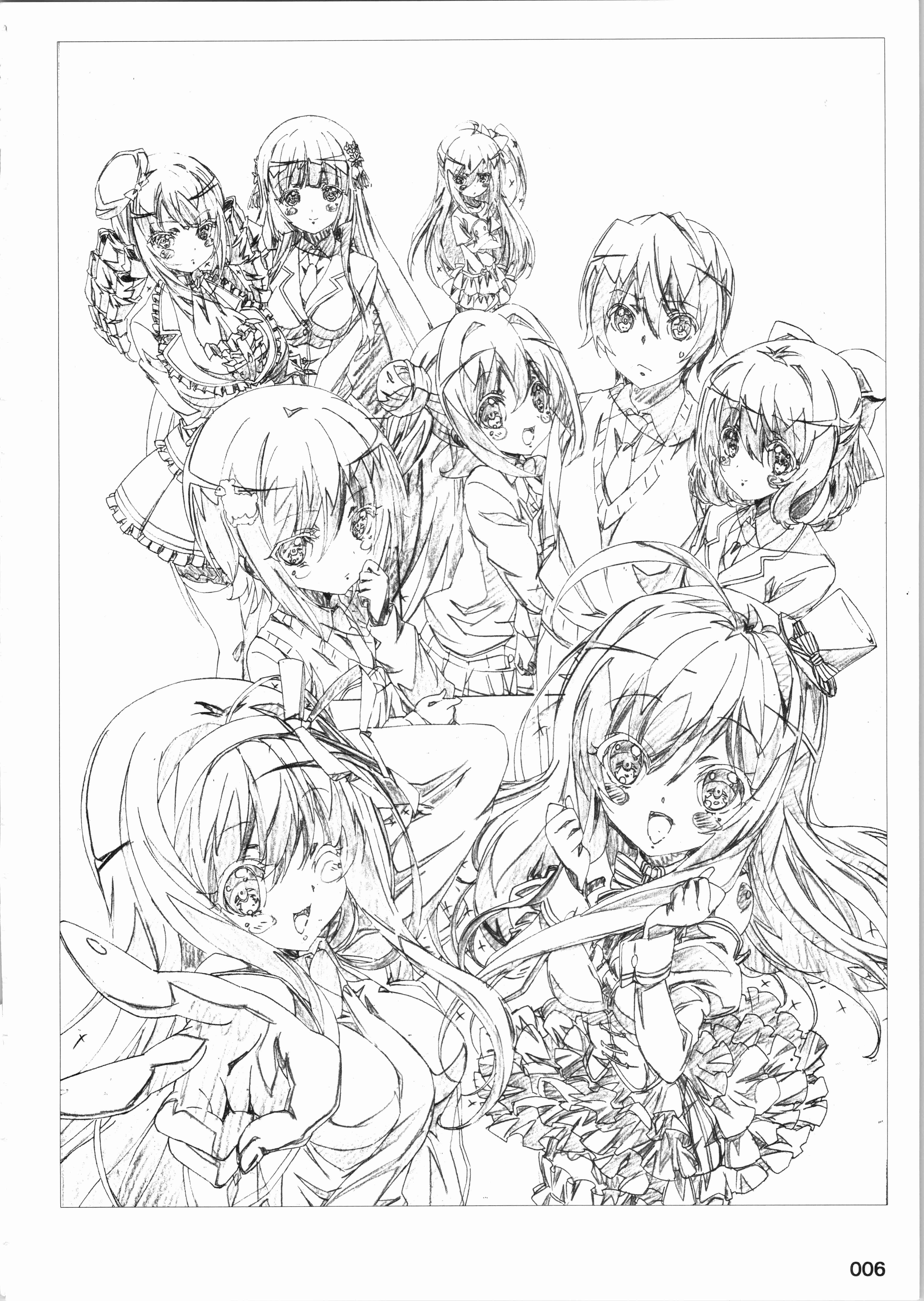 俺の脳内選択肢が、学園ラブコメを全力で邪魔している-のうコメ原画集