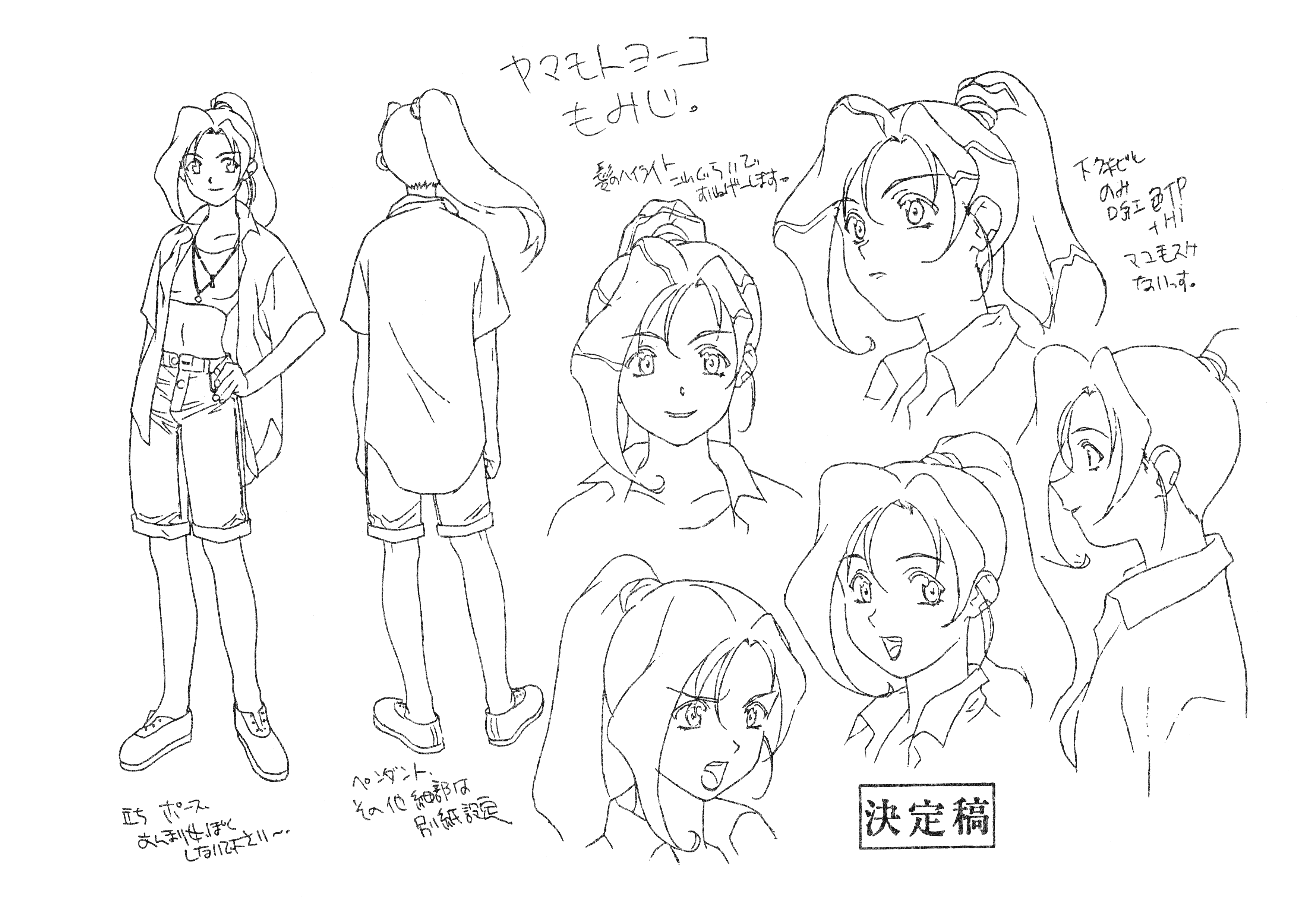 宇宙战舰山本洋子 动画线稿原画集