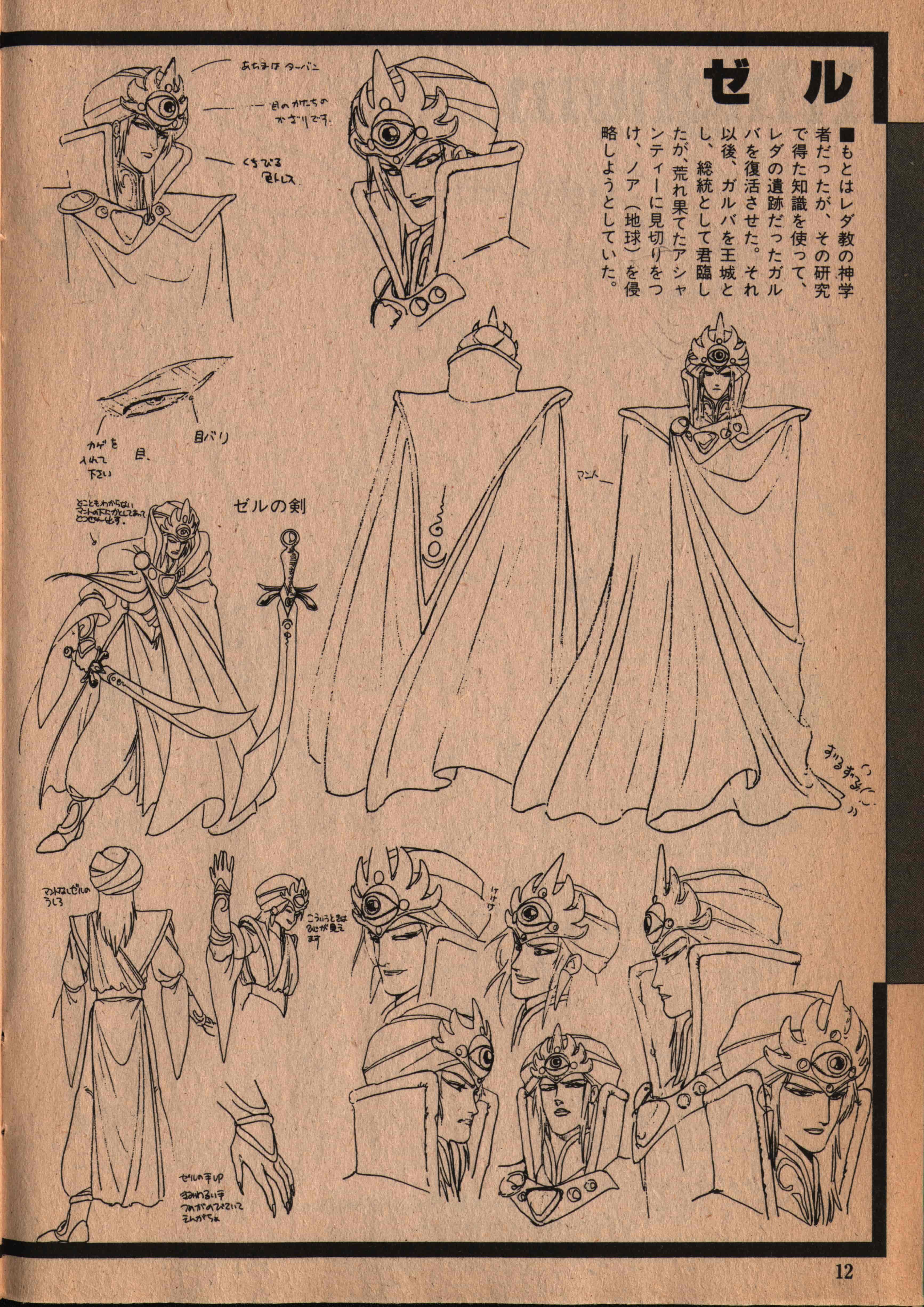幻夢戦記レダ -Fantasic Adventure of Yohko- 設定資料集