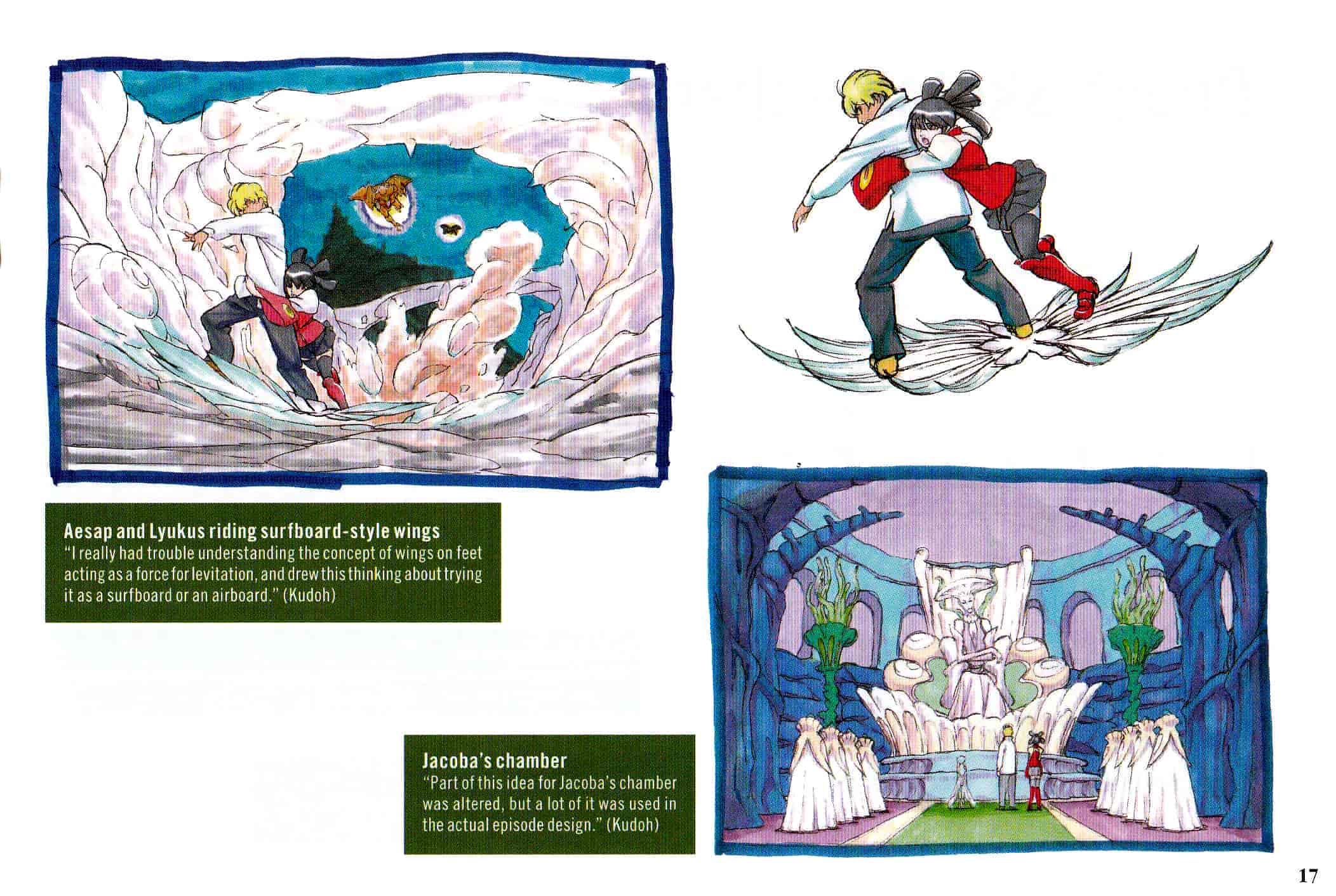 The Wings of Rean Volume 1-3 booklet+Early Sketches