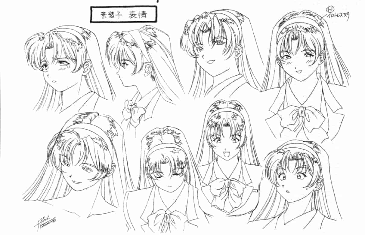 黄金宝贝 动画设定线稿集