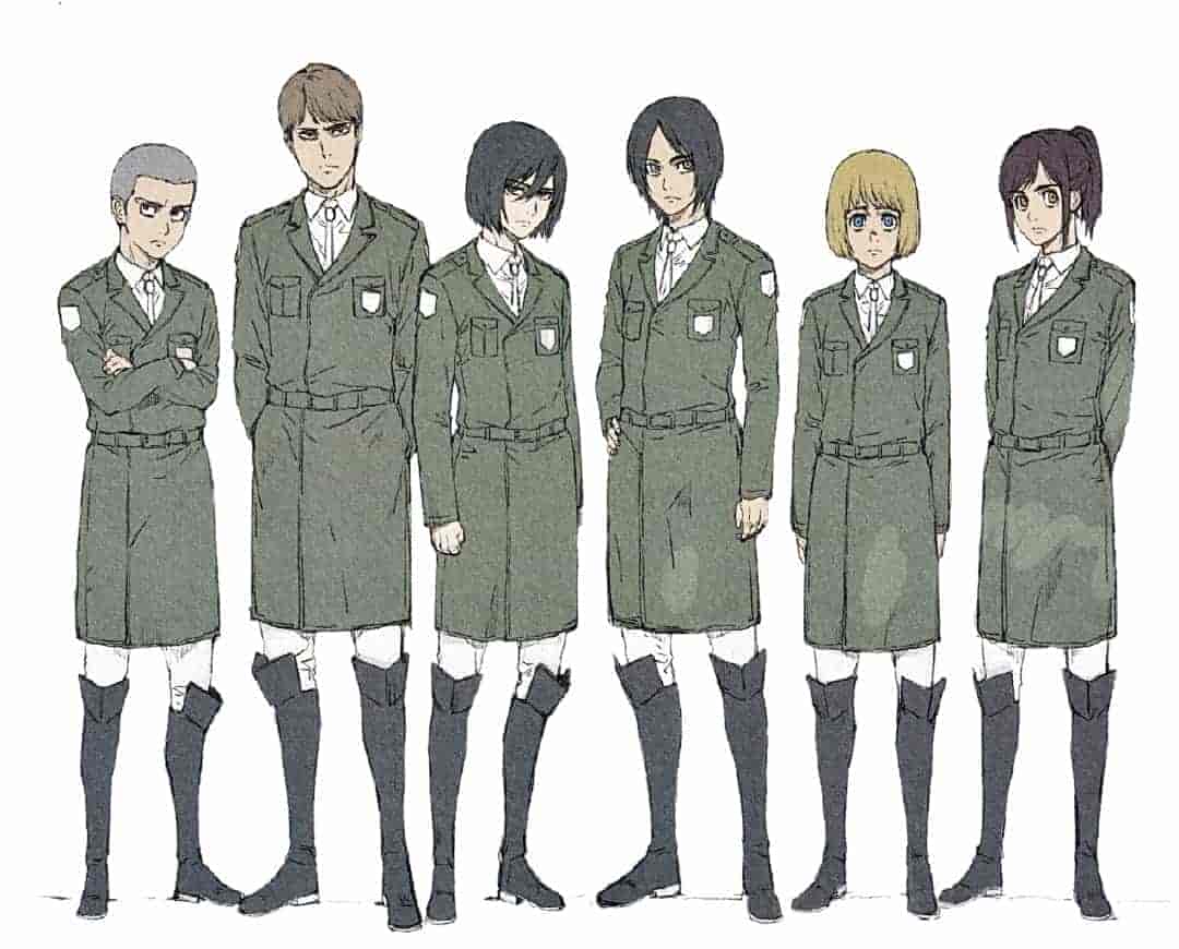 进击的巨人最终季 动画设定原画集