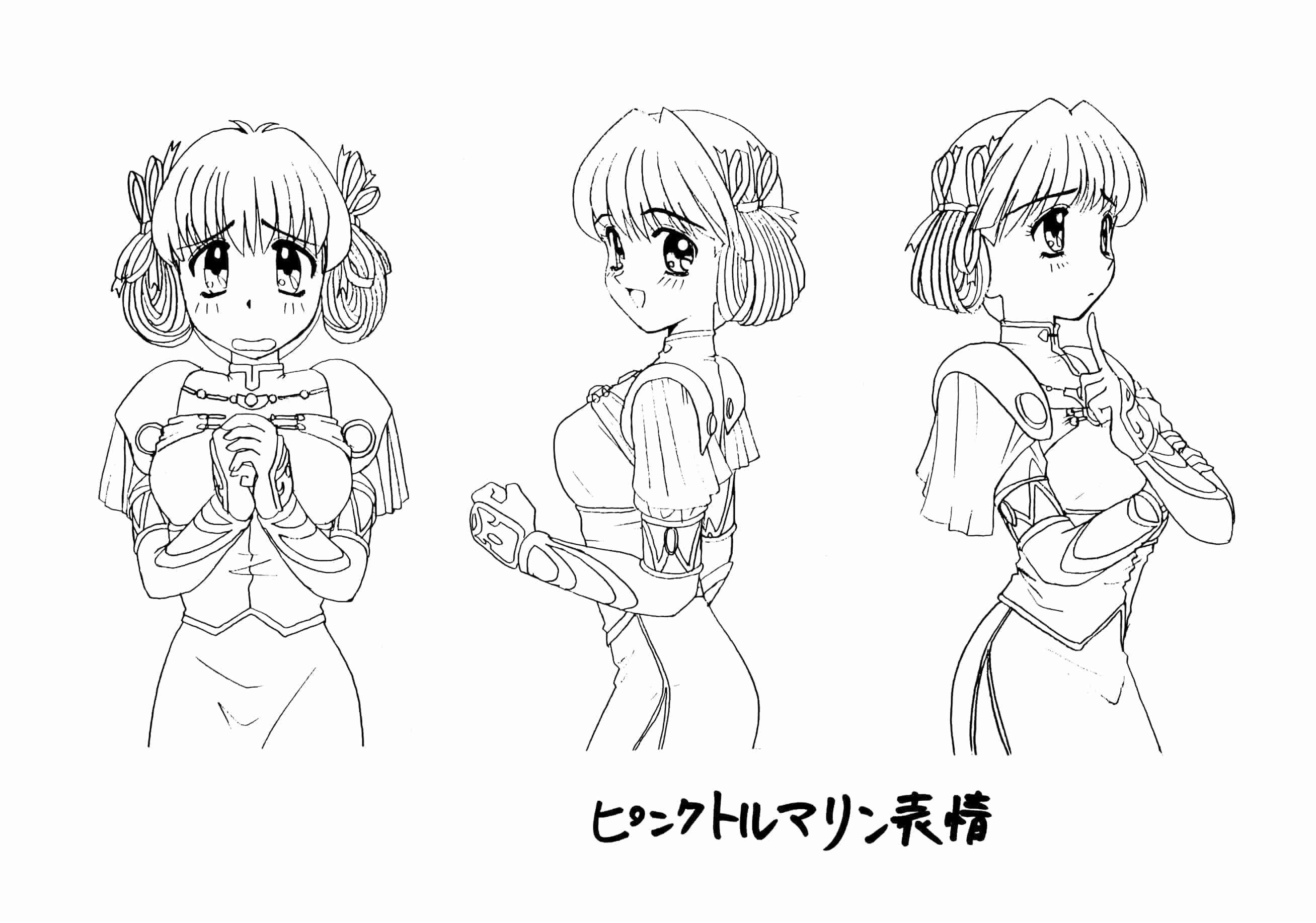 Sparkling Feather原画线稿设定集