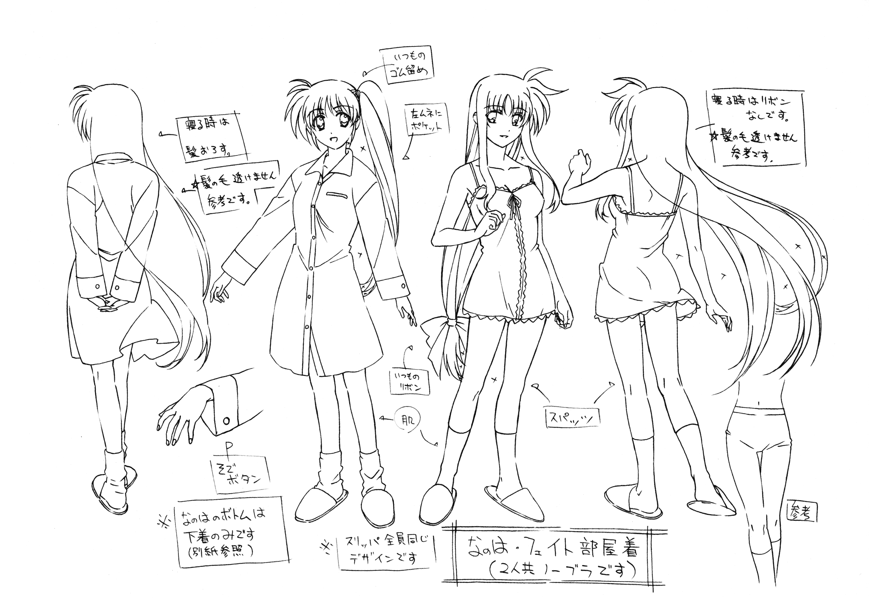 魔法少女奈叶StrikerS 动画线稿原画集