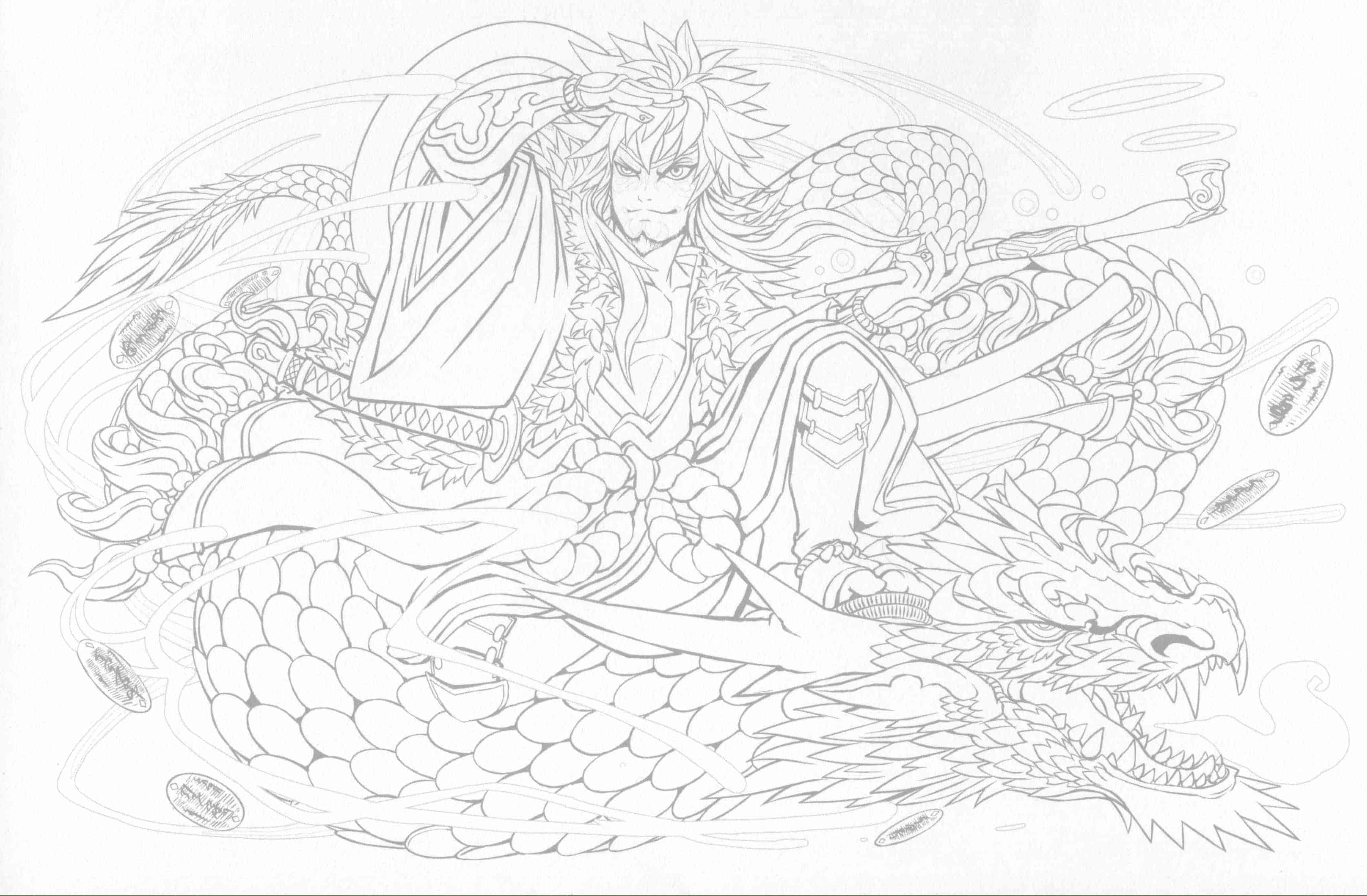 塗る!! PUZZLE＆DRAGONS 超精密塗り絵
