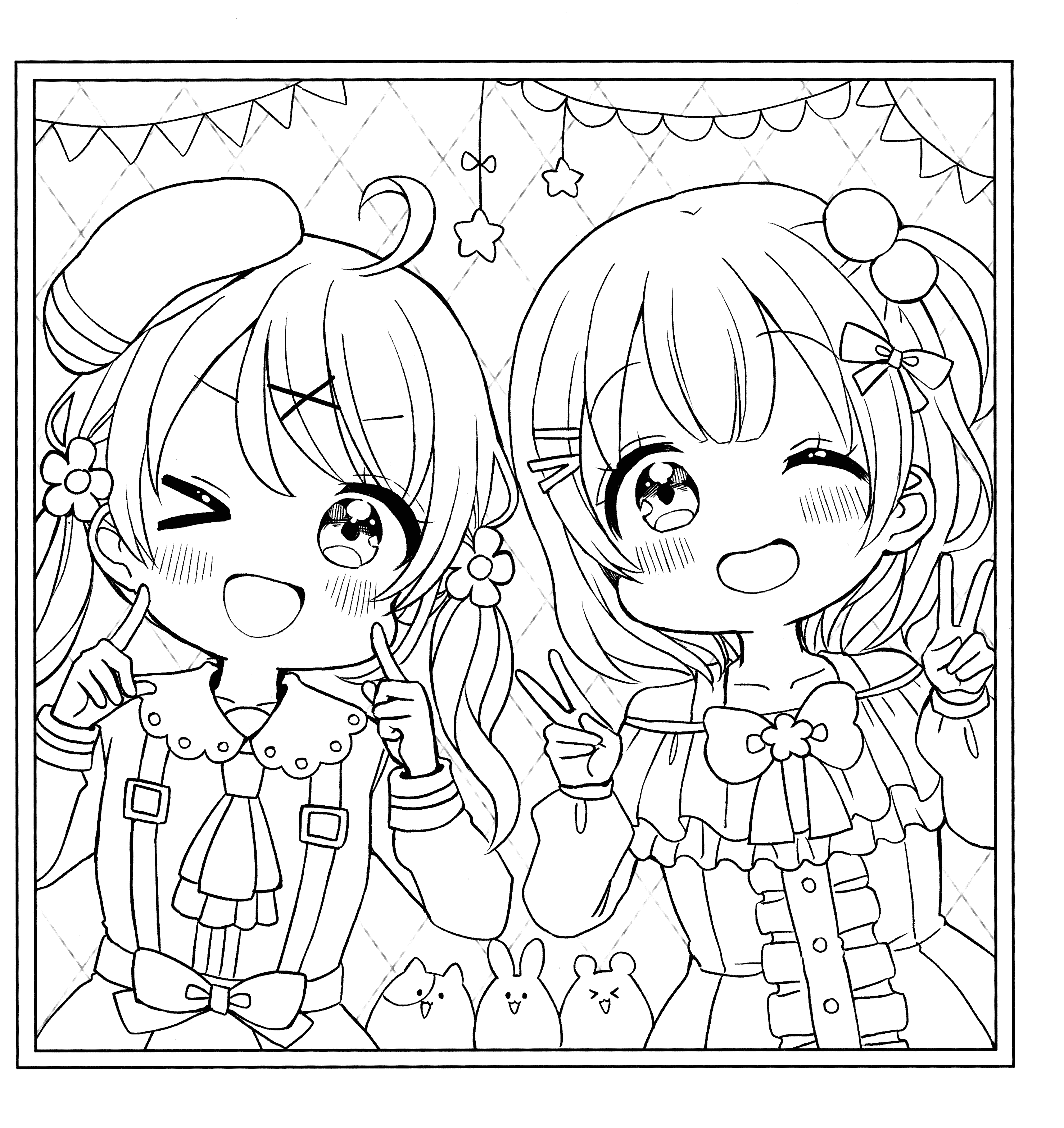 [佐倉おりこ]メルヘンかわいい水ぬりえ
