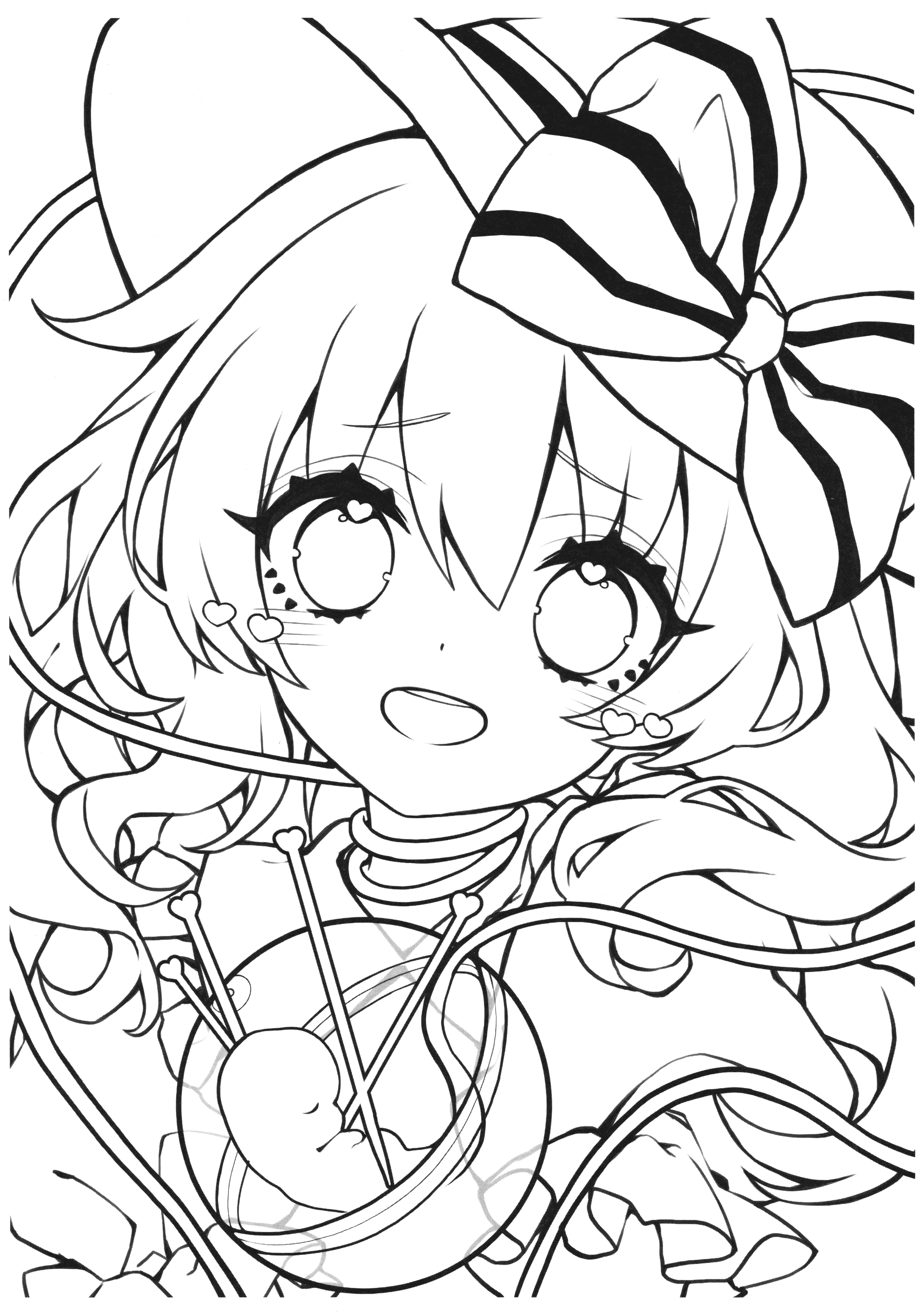 東方Project 幻想郷の塗り絵