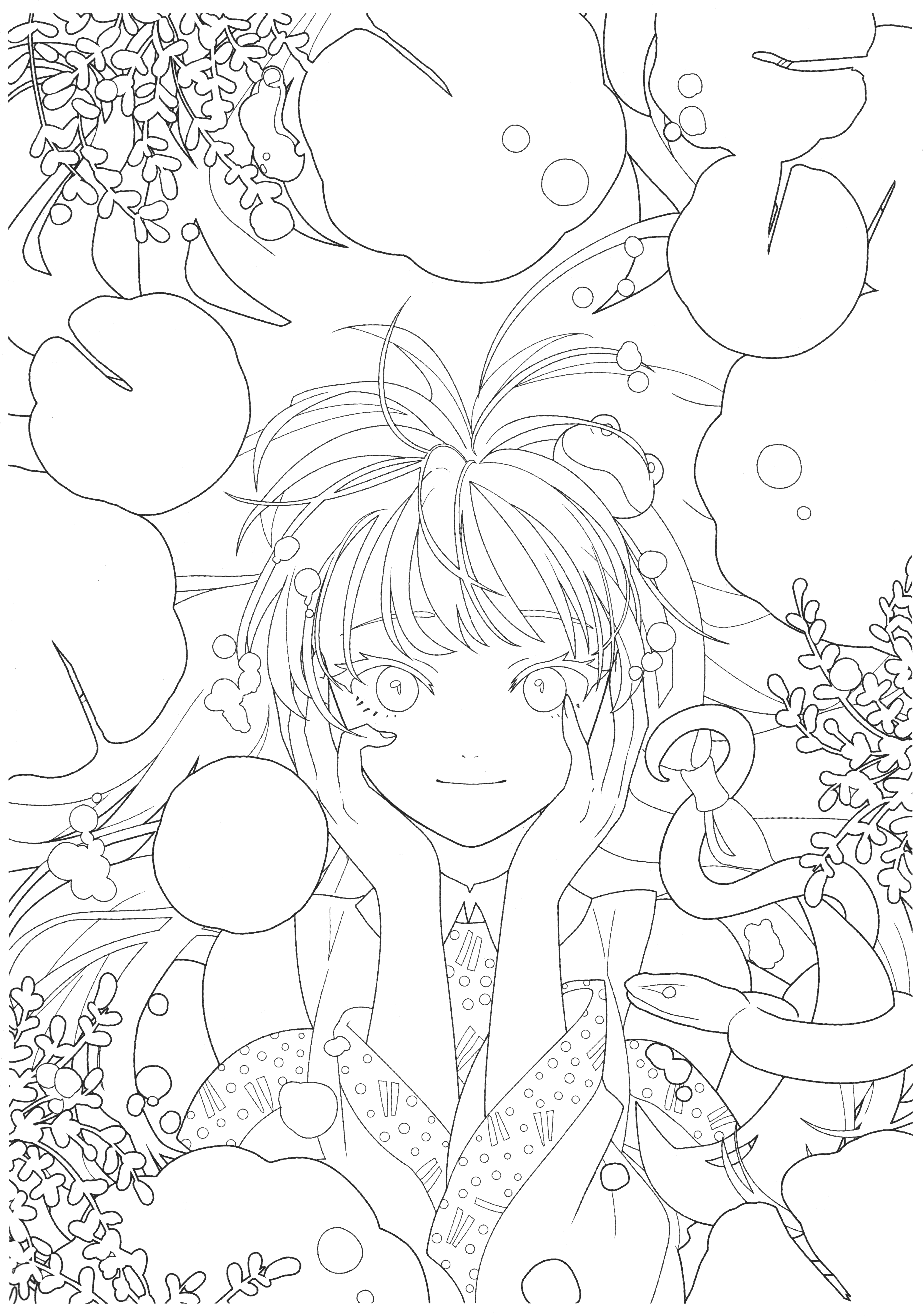 東方Project 幻想郷の塗り絵
