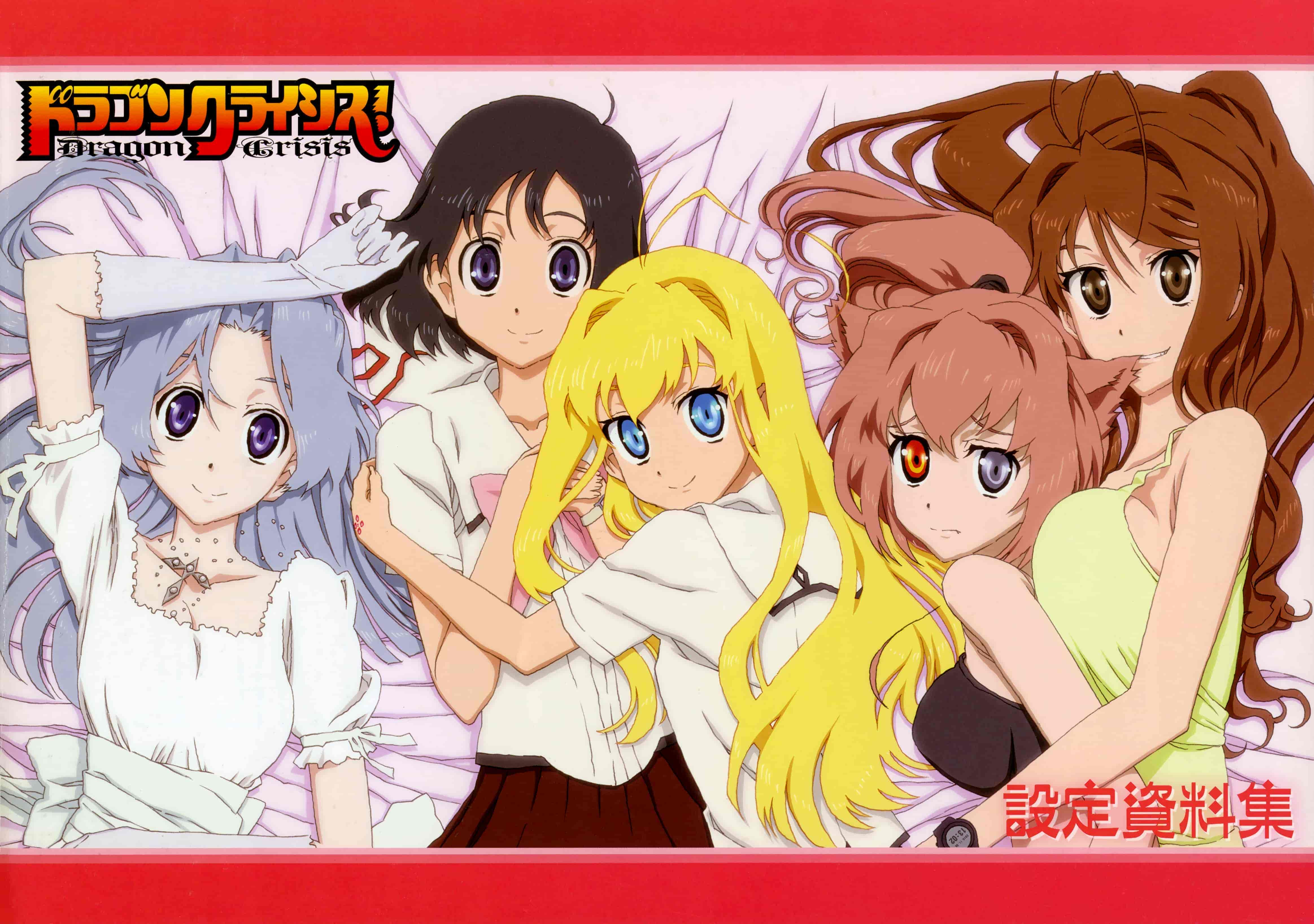 《ドラゴンクライシス!(dragon crisis、龙之界点)》动画线稿设定集