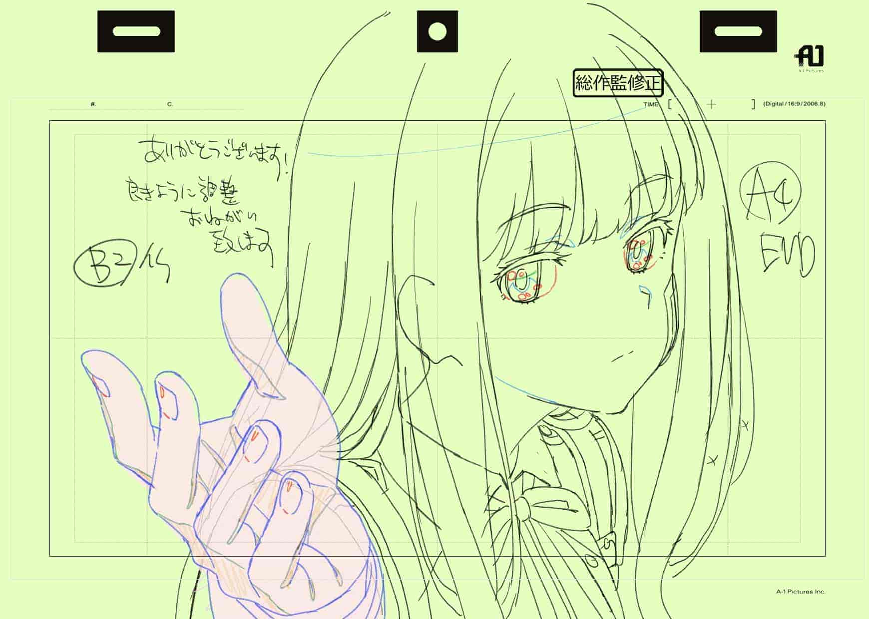 Lycoris Recoil作画监督脚本稿