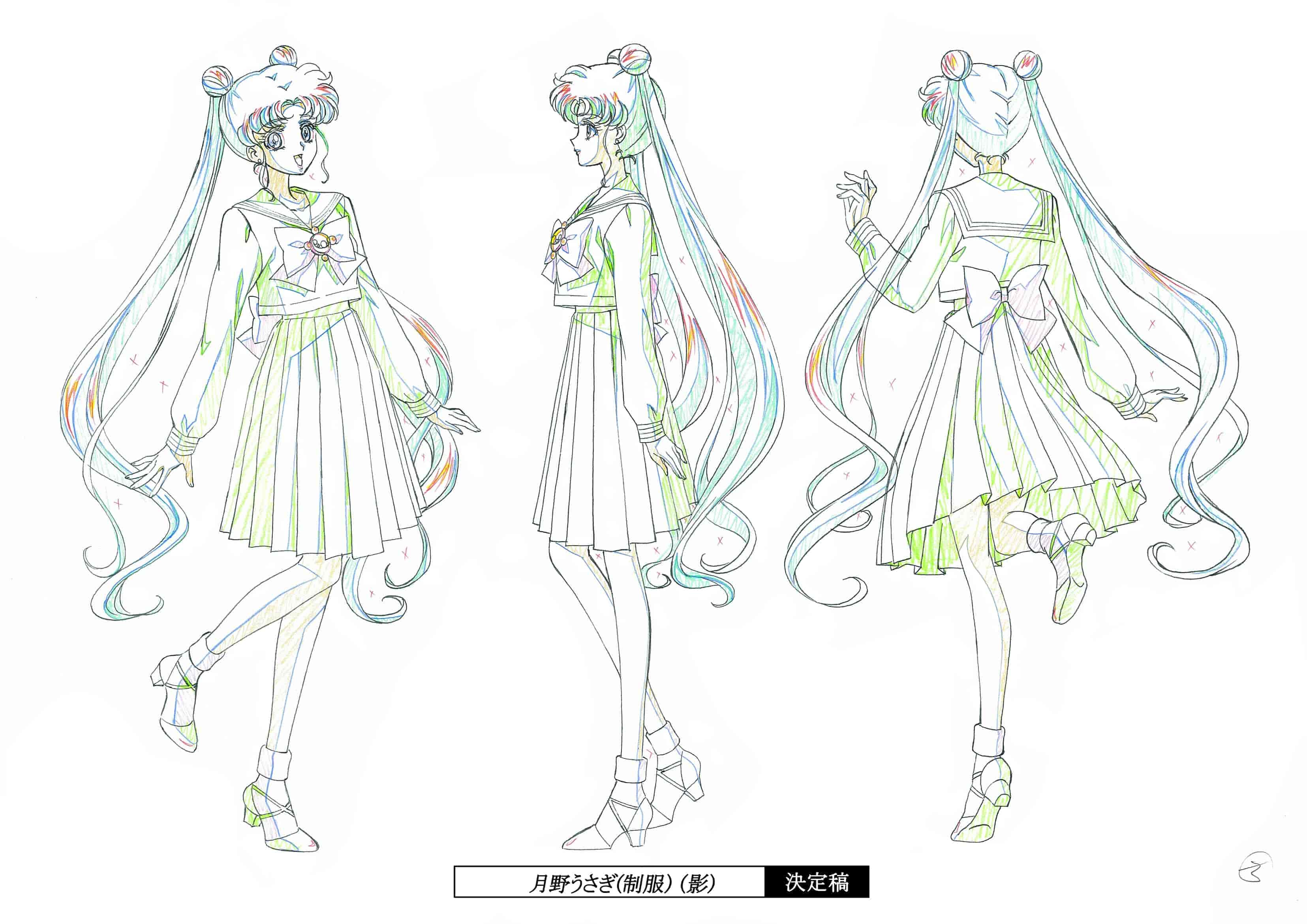 美少女战士Crystal 第1-3季 动画原画设定资料集[288P]