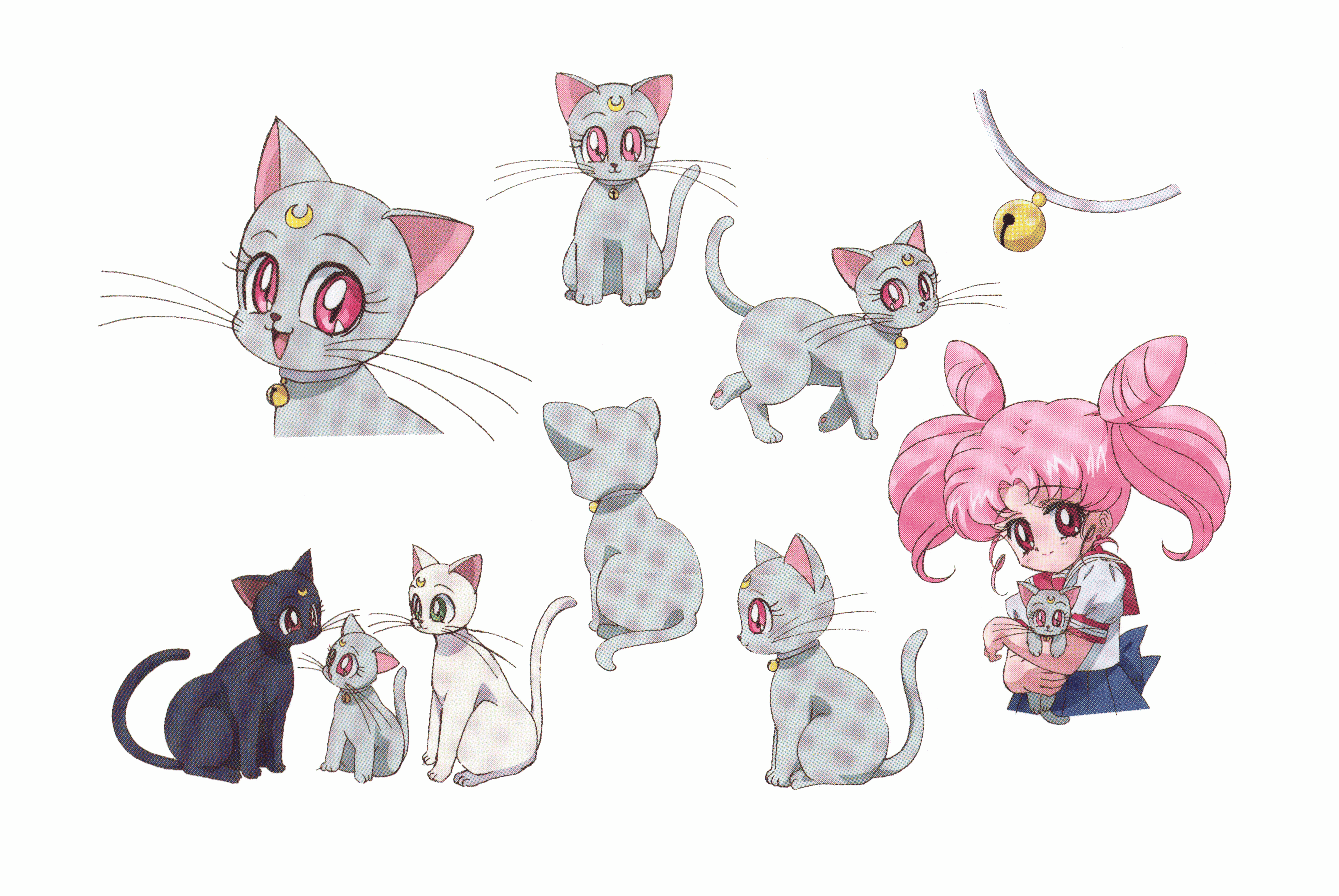美少女战士Crystal 第1-3季 动画原画设定资料集[288P]