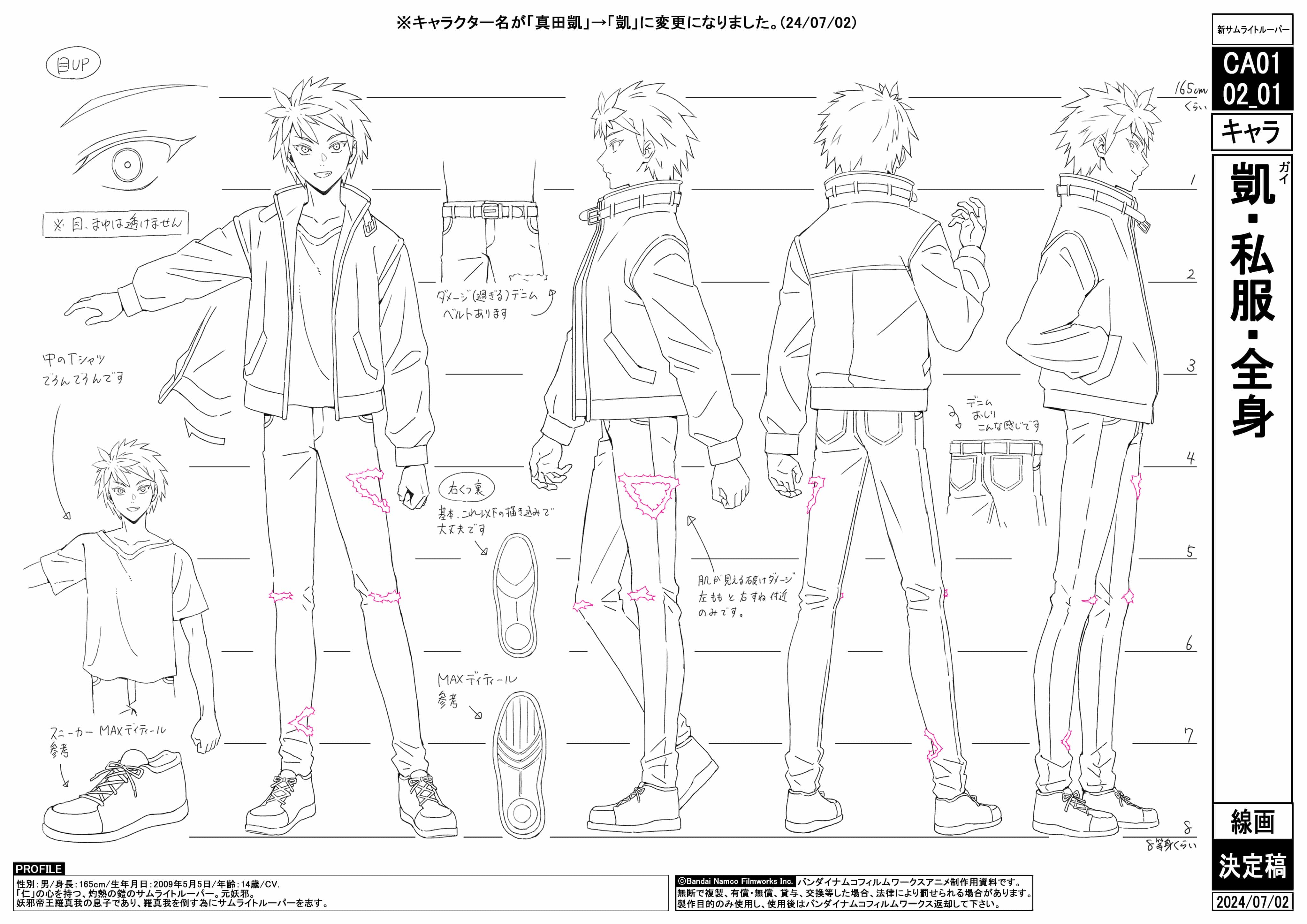 [线稿集]鎧真伝サムライトルーパー 动画原画设定资料集[62P]