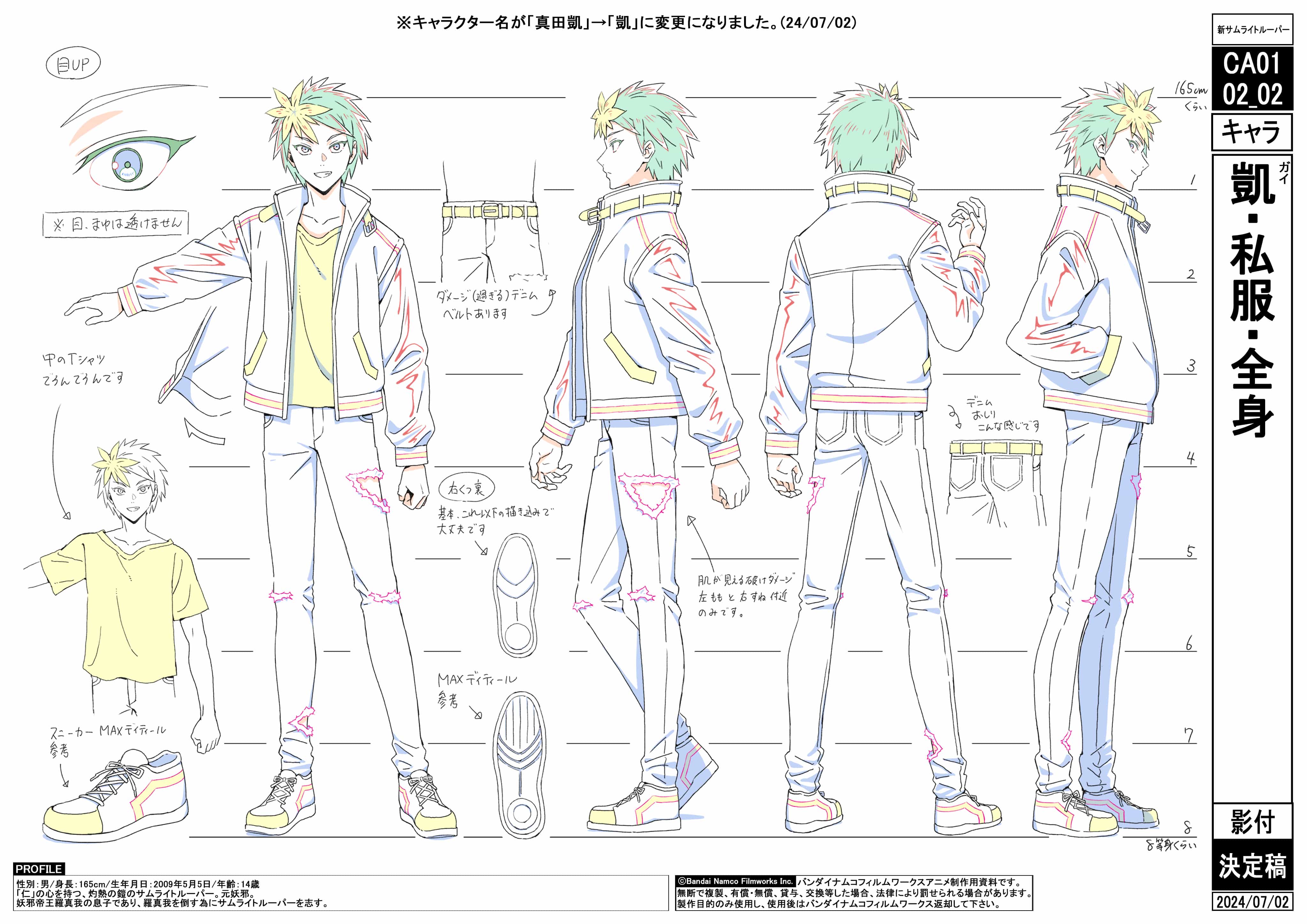 [线稿集]鎧真伝サムライトルーパー 动画原画设定资料集[62P]