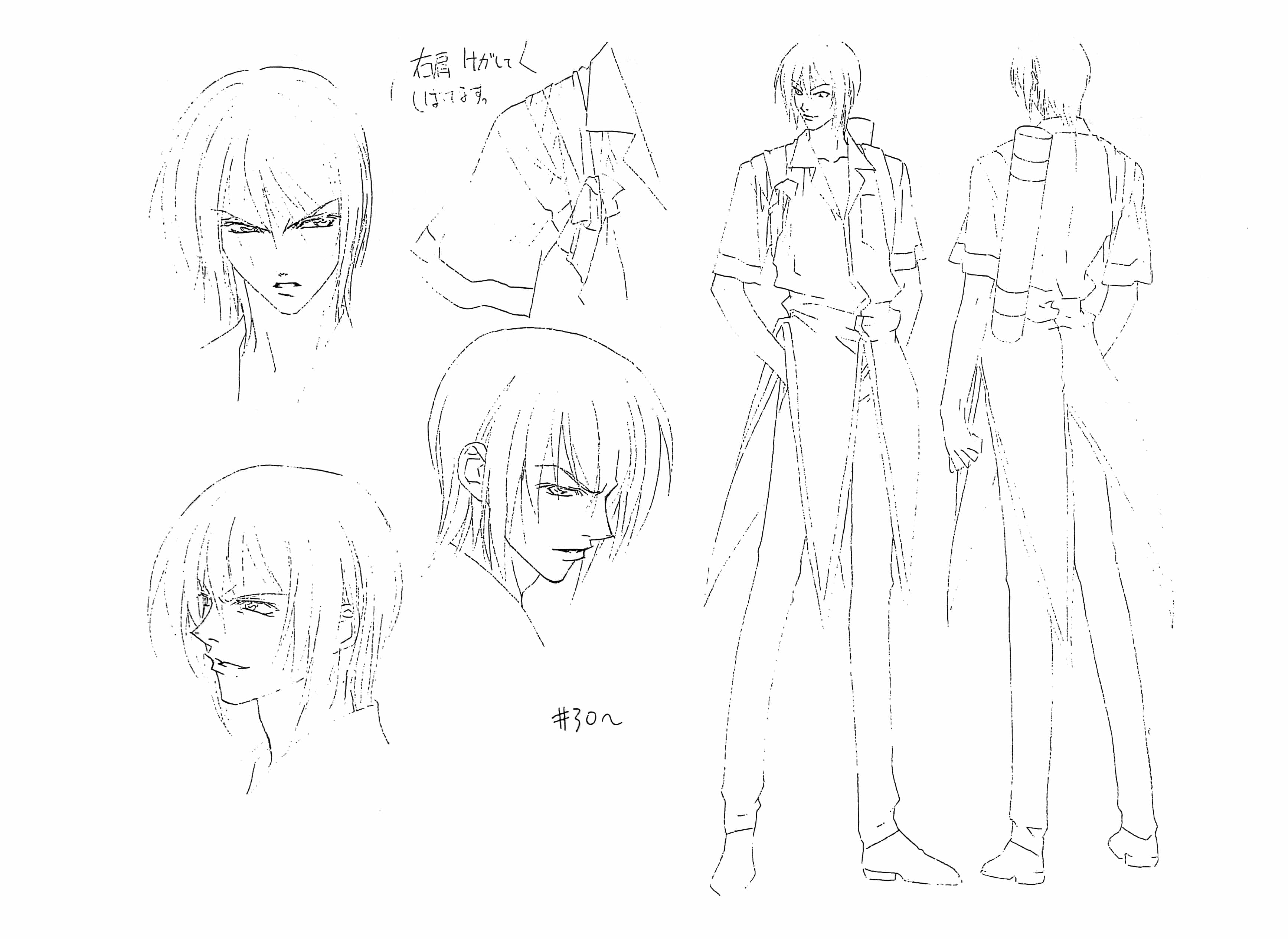 [线稿集]闪灵二人组 动画资料设定线稿集[167P]